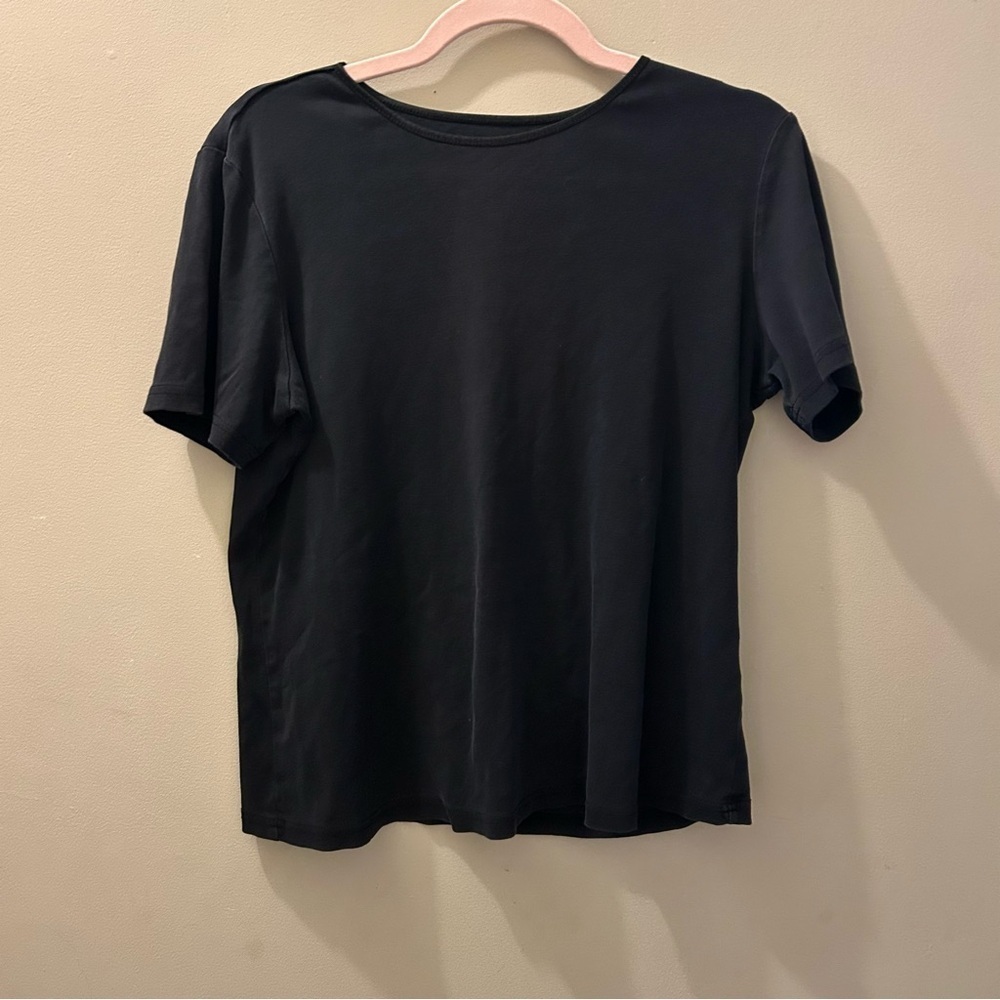 Christopher & Banks Classic Black T-Shirt
